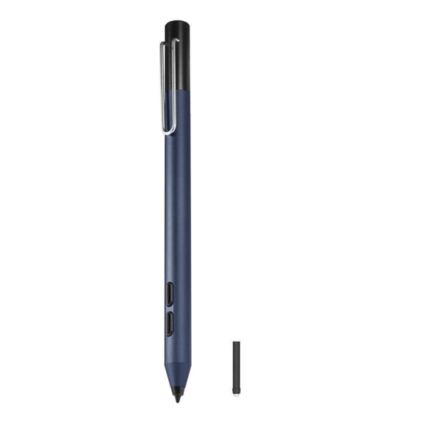 Ytpenna Stylus-pennor i aluminiumlegering Active Stylus Pekskärmspenna för Surface Go Pro 3 Pro 4 Pro 5 Black