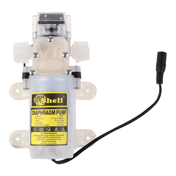 12V 70W Självsugande Livsmedelsgodkänd Membranvattenpump Automatsugande Pump Vin