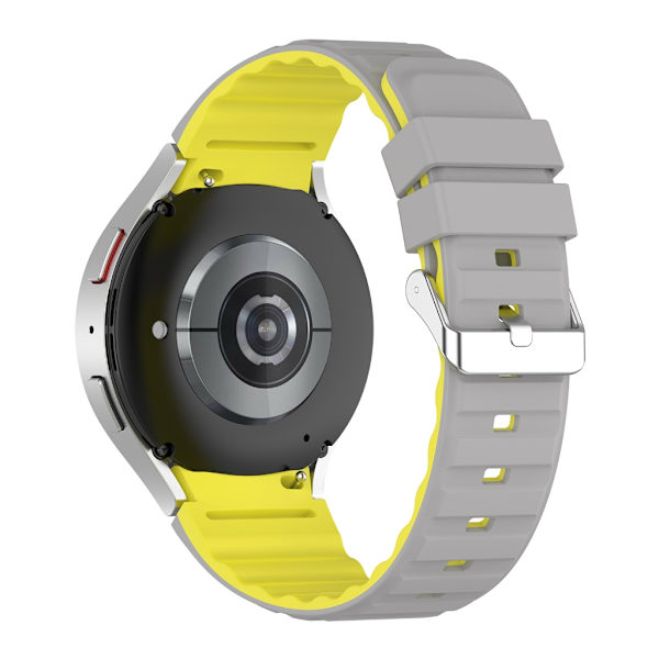 Moderigtigt silikonearmbånd egnet til Watch 6/5/4/3 håndledsrem loop armbånd udskiftning vandtæt svedtæt ridsefast
