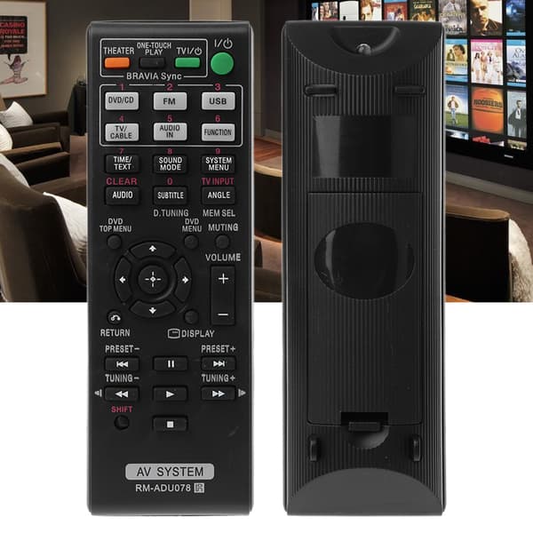 RM-ADU078 Erstatningsfjernkontroll for AV-system DAV-TZ710