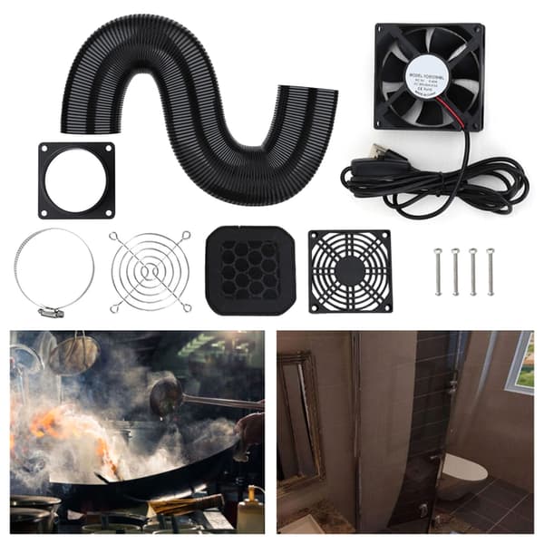 Røgsuger Ventilator Rørkanal Udstødningsventilator Elektrisk Køkkenventilator