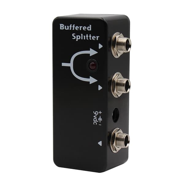 Gitarpedal Signal Splitter Gitar Effekter Buffer Splitter Forbedrer Signal