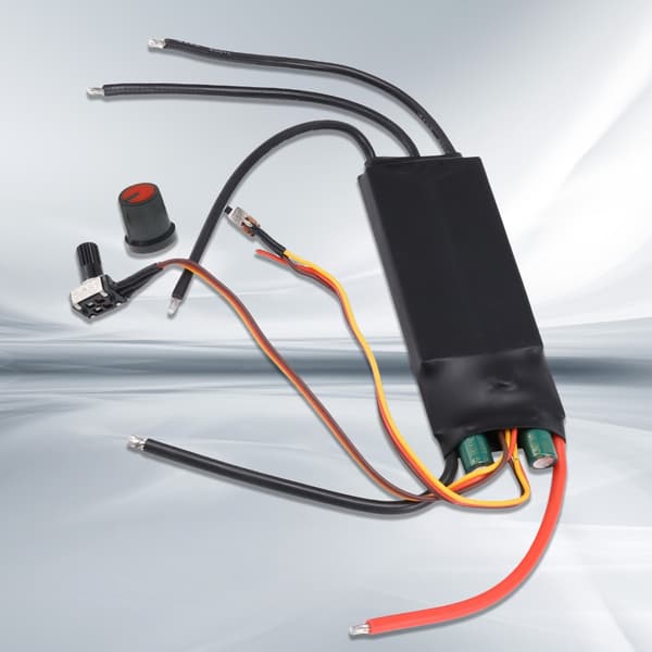 Kraftig 1000W DC6-24V børsteløs motorhastighetskontroller med potensiometer