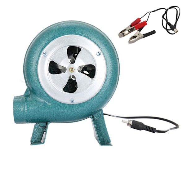 Multifunksjonell BBQ Blåser Vifte Ildblåser for Restauranter og Metallsmelting Multicolor 80W