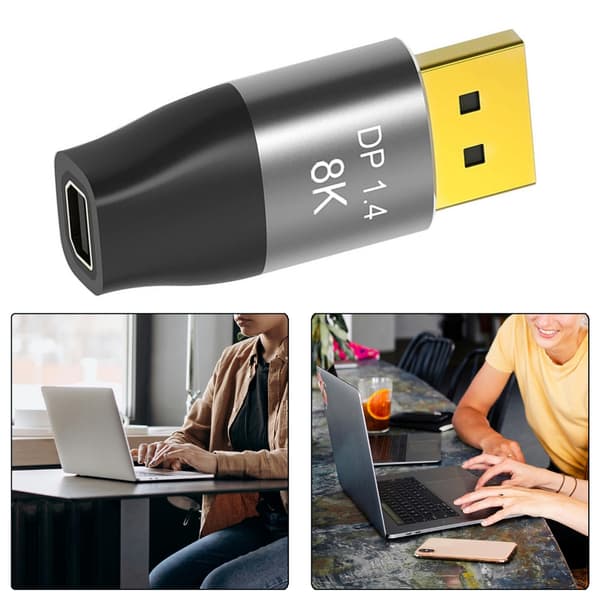 DP1.4 Mini til Adapter 8K@60Hz 4K@144Hz til designere