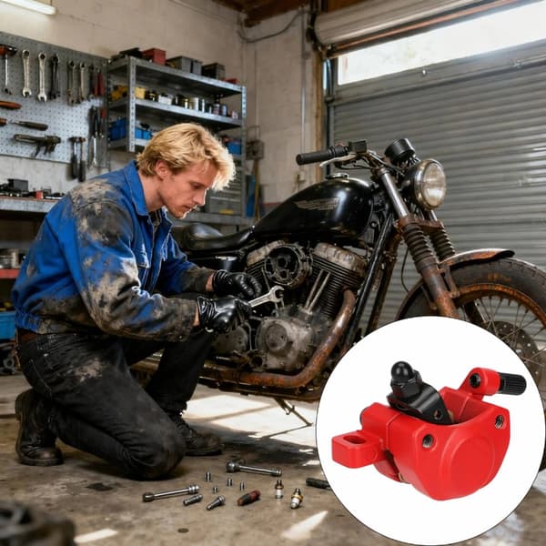 Premium Aluminiumlegering Scooter Skivbromsbelägg Snabb Respons Säkerhetsfunktion