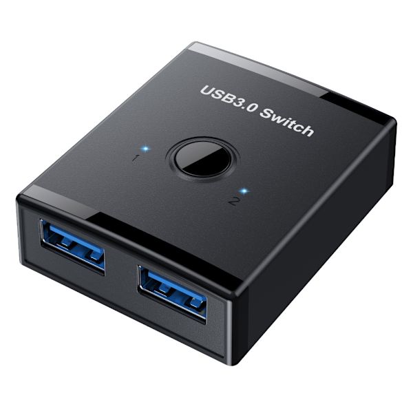 USB 3.0 Switch USB Switch 1 Computer Deles 2 USB til PC Mus Tastaturer