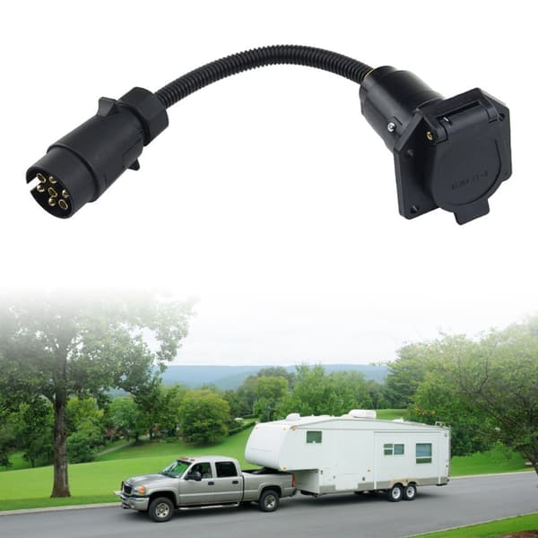 Intercontinental Trailer Connector Adapter 5 7 Pin Dobbelt Interface Til Bugsering