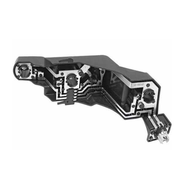 Autotarvike E60 2007-2010 auton takavalon pistokepaneeliin Left