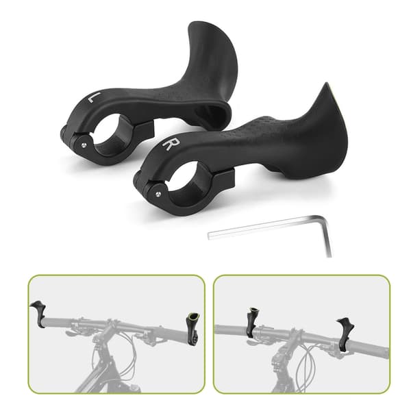 Ergonomiske cykelstyr-ender til mountainbikes, cykeldele