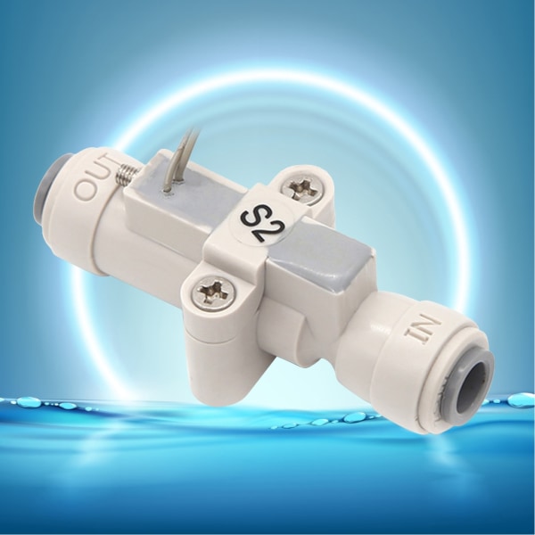 G1/4'' Quick-Connect Flödessensor Flödesmätare Vatten Flödessensor Switch- Kontroll Hangänga Normalt öppen Vattenflödesbrytare
