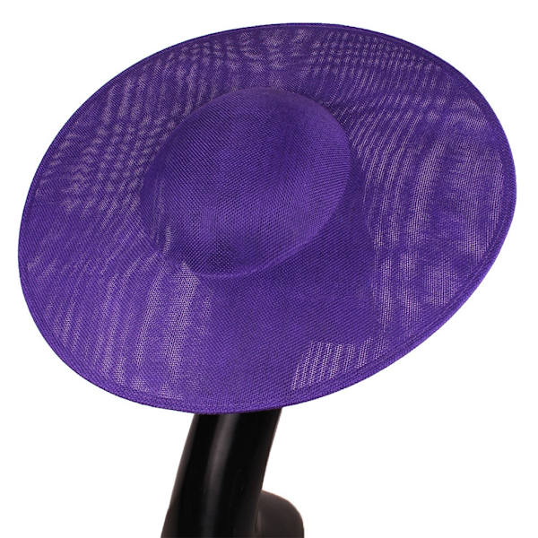 Fascinator Hattbase Bryllupshodeplagg Støtte for Kvinner Ideelt DIY Tilbehør off white