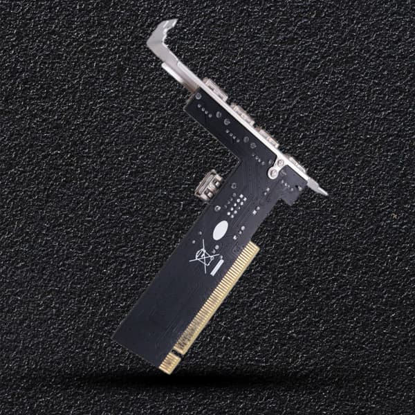 PCI USB-kortadapter PCI til USB 2.0 5 porter 4 eksterne 1 intern kontroller