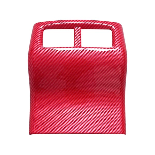 Blekningsresistent AC-ventilationsskydd för fordonsinredning ABS-trimdel Red
