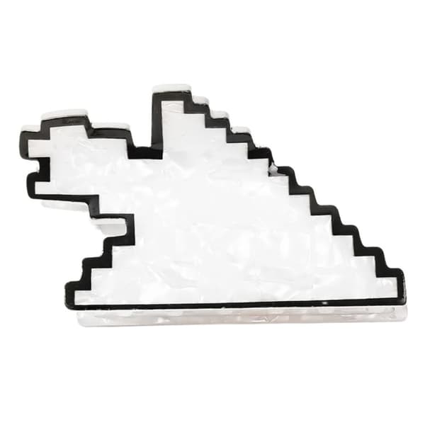 Fargerik Hårklype for Kvinner Jenter Hestehale Hårspenne for Ansiktsvask Mouse cursor - Mouse cursor