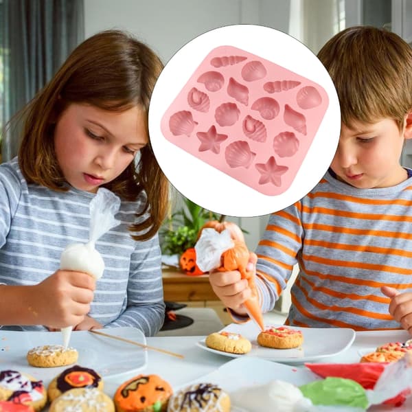 Søhesteskaller Forme til at lave mousser Kageforme til at lave chokoladefondant