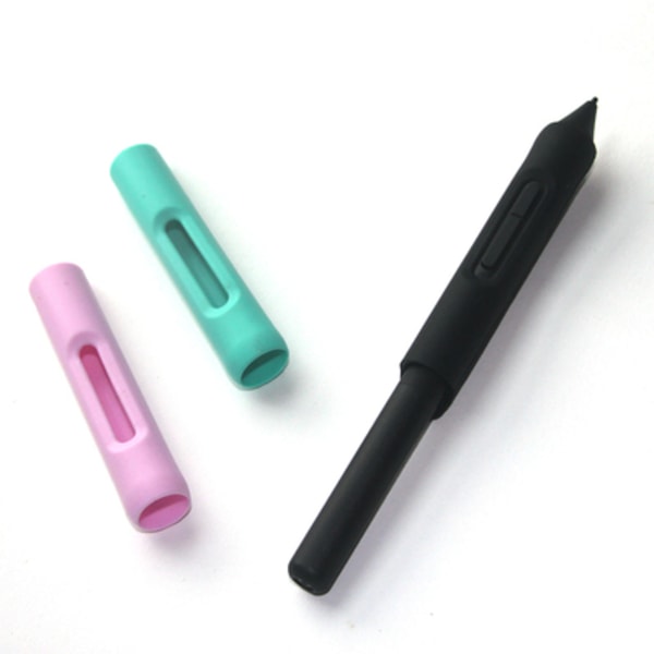 Universal pennhållare för case Sockel Cap Penngrepp för Wacom Tablet Pen LP-171-0K LP-180-0S LP-190-2K LP-1100-4K Tillbehör Black