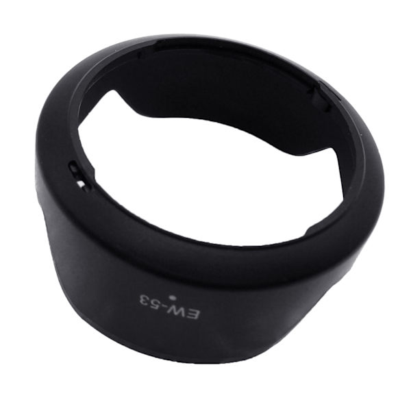 EW-53 49 mm EW53 Motljusskydd Vändbar kamera Lente Tillbehör för EF-M 15-45 mm f/3.5-6.3 IS för STM-objektiv DSLR-kamera