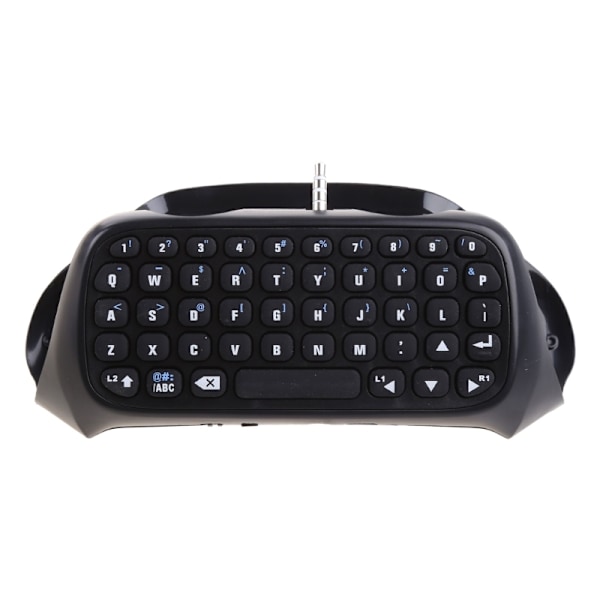 PS4-lisätarvikkeet, näppäimistö, langaton ohjain, viesti-chatpad Sony PS4/Slim/Pro -malleille, Bluetooth-yhteensopiva
