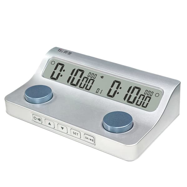 Spilldommer Nedtellingsklokke Multifunksjon Spilltimer Digital Sjakk Klokke