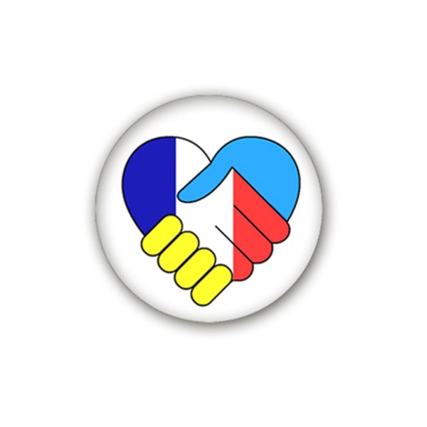 Ukraina Be för I Stand with Peace Knappmärke Pin Ukraina Pin Badge Knapp Med Nål Rund Brosch Dekor Ryggsäckskjorta 14