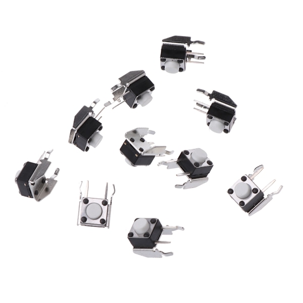 10st/lot Ersättningsreparationsdelar LB/för RB Axelknapp Bumper Switch för Xbox 360 Controller Tillbehör Black