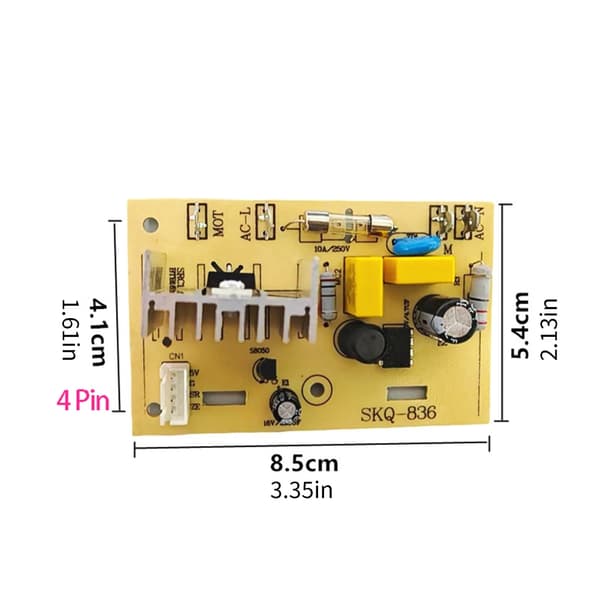 Blender Kontrolmodul PCB Strømstyringskort til Jævn Blending Mixer Dele