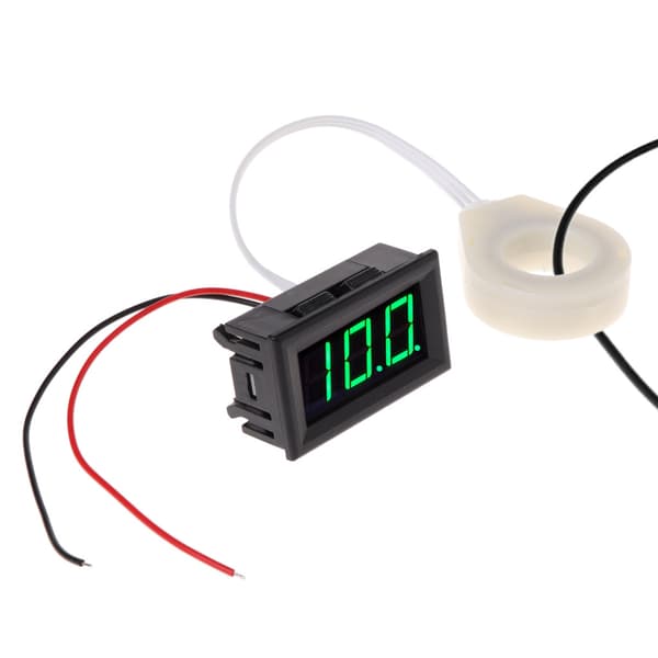 DC 5-120V 100A Digital Voltmeter Strømspenningsmåler for med Hall-effekt
