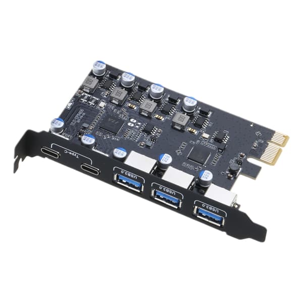 USB 3.0 PCIE 4.0 x16 Kort PCIE USB3.0 Adapter USB Kontrollerkort for PC