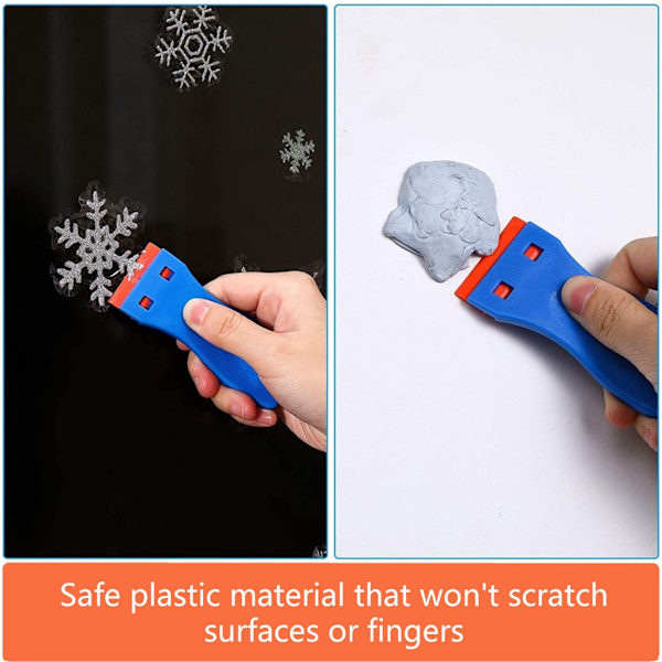 Plast Razor Scraper Tool Razor Blades Sticker Remover Scraper for Stickers