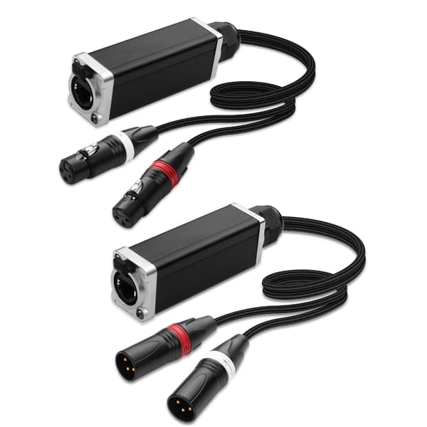 DMX512 Extender Adapter Metalledere til interferensbestandighed