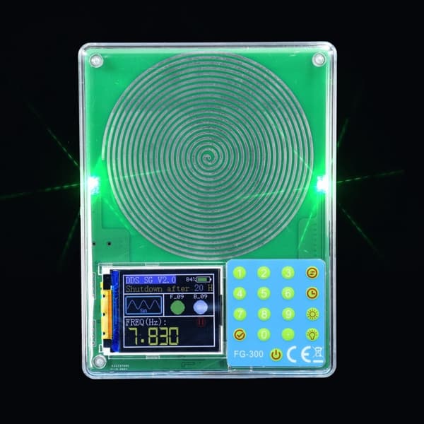 Avancerad vågformsgenerator med tidsfunktion 0,001Hz 200kHz intervall