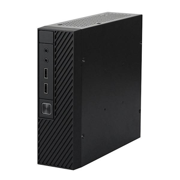 FH06 HTPC för Case Compact PC Gaming for Case Mini Desktop Chassi Dator Enkl