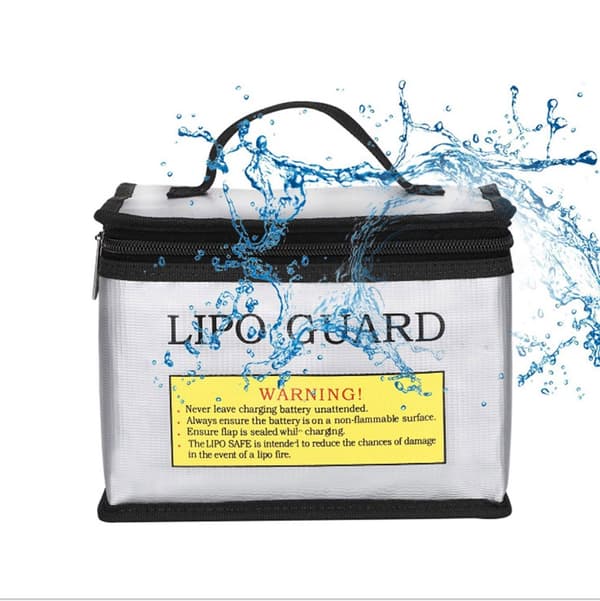 Brandsäker batteriväska för säker utrustningsskydd