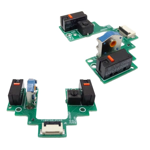 Mus Hot Swap Moderkort MicroSwitch Knappkort för GPRO2 LIGHTSPEEDs Without Micro Switch