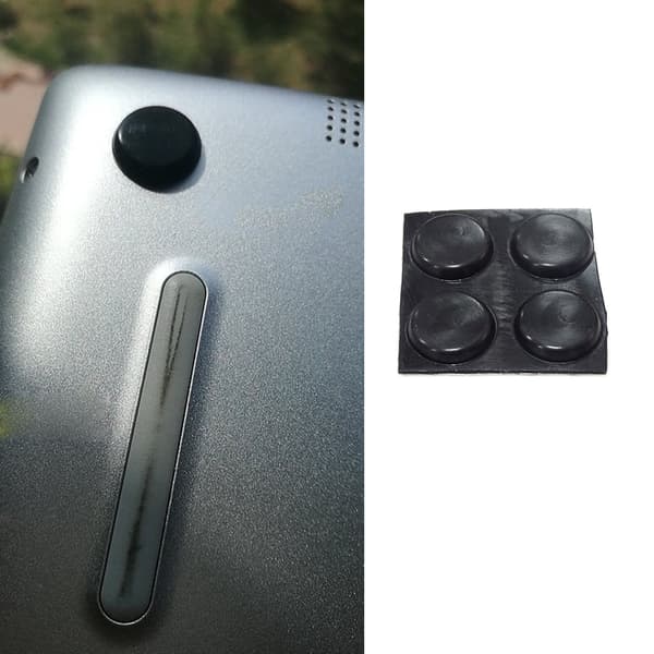 4 Stk. Laptop Computer Kølefødder Gummiholder Støtteben Sugekop Pad