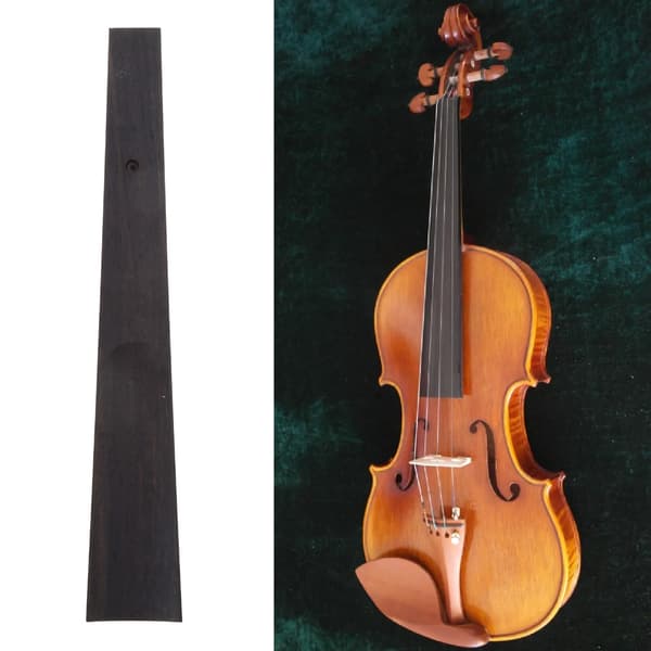 4/4 Storlek Violin Greppbräda Ebenholts Greppbräda Violindelar och Tillbehör