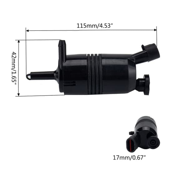 Vindrutespolar pump fram för 1500 2500 K1500 K2500 22127652