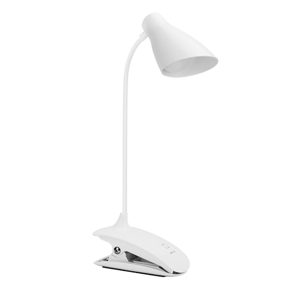 Øyevennlig Leselys Oppladbar Klemmende LED Bordlampe med Berøringskontroll Skrivebordslampe for Barn Voksne Hjem Dør