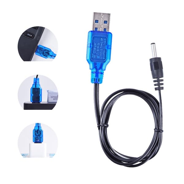 USB-ladekabel USB til DC3.5mm kabel til fjernstyret legetøj
