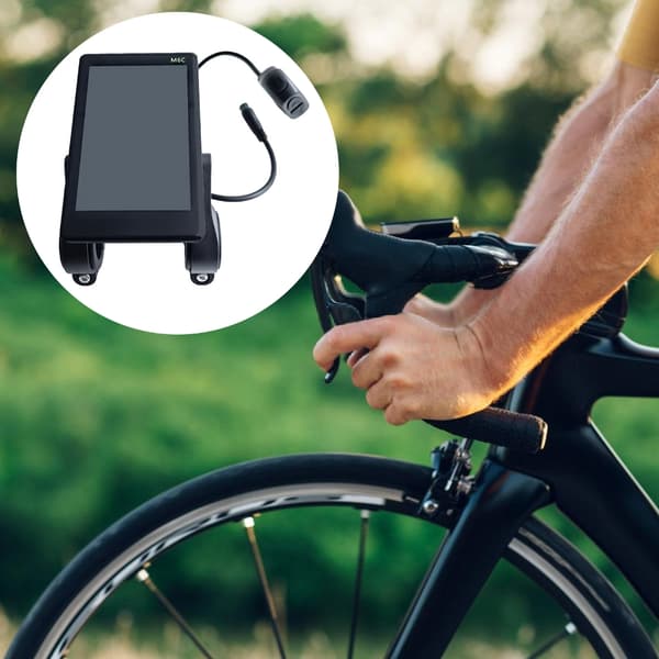 Elektrisk Cykel LCD Display Mätare 24V 36V 48V 52V 60V Kontrollpanel Vattentät