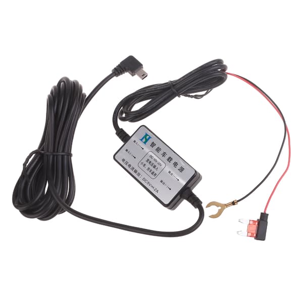 Step Down Spændingsstrømforsyning Udgangsadapter Mini USB DC10V-30V til 5V 2A