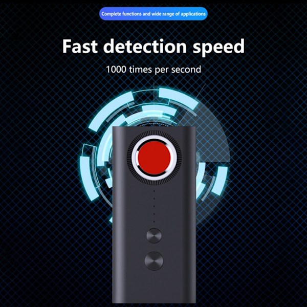Avlyssningsdetektor Ljudsignal Detektor Bugg Finder Kamerapositioneringslokalisatorer