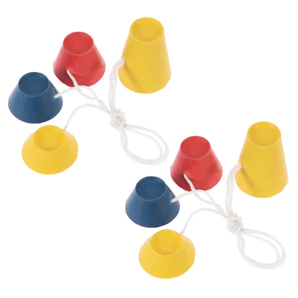 2 sæt indendørs gummi vinter golf tees golfboldholdere til golfslagmåtter