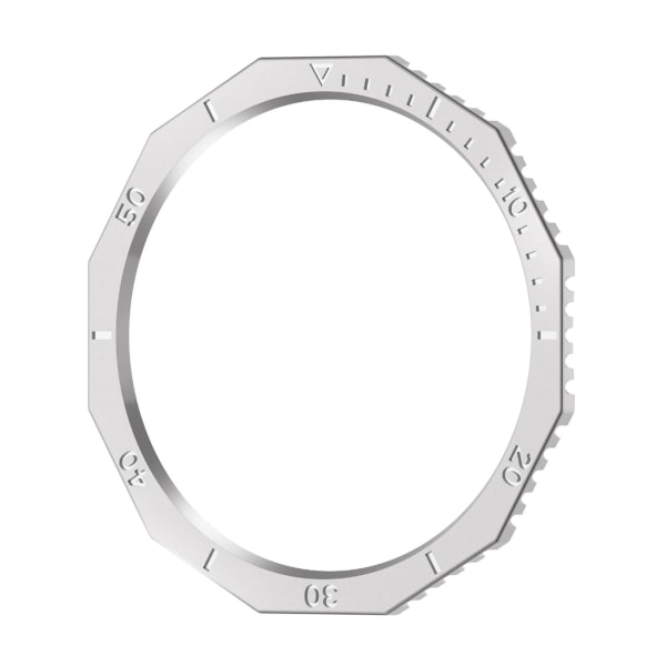 Snygg cover för Smartwatch Bezel Styling cover Skydd mot repor för Watch6 Classic43mm R950 White 47mm