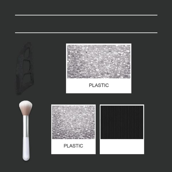 Ögonskuggsassistentkit Sminkborste Ögonskuggsverktyg Ögonskuggsstenciler
