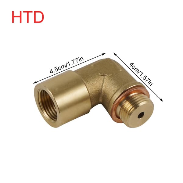 M18x1.5 Oksygensensoradapterforlengelse for eksosanleggjustering og reparasjon 135
