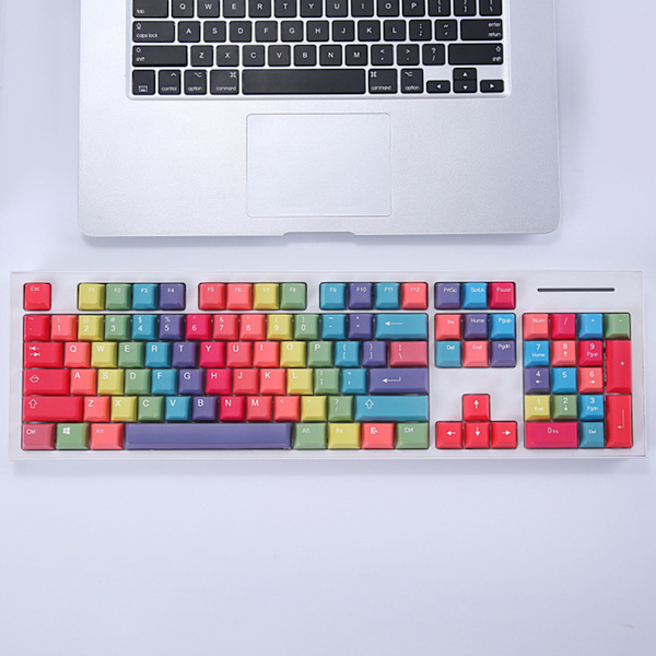 114 Taster PBT Dye Subbed Keycap Cherry Profil For MX Switch Cloner Mekanisk