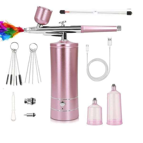 30PSI Airbrushsett med kompressor 0,3 mm dyse Airbrushsett for modellbygging