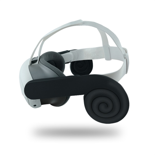 Hörselkåpor i silikon för Meta Quest 3 VR-headset Förbättrad ljudlösning för Meta Quest 3 VR-tillbehör Brusreducering Black
